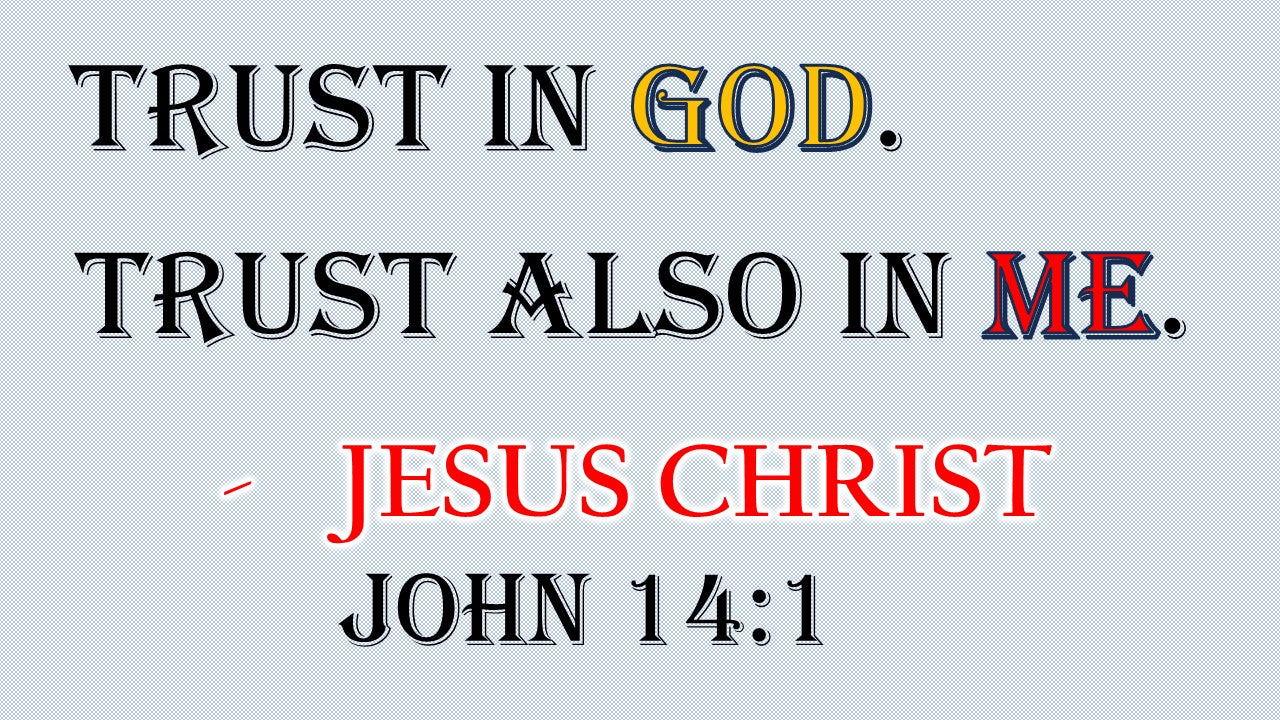 Trust In God